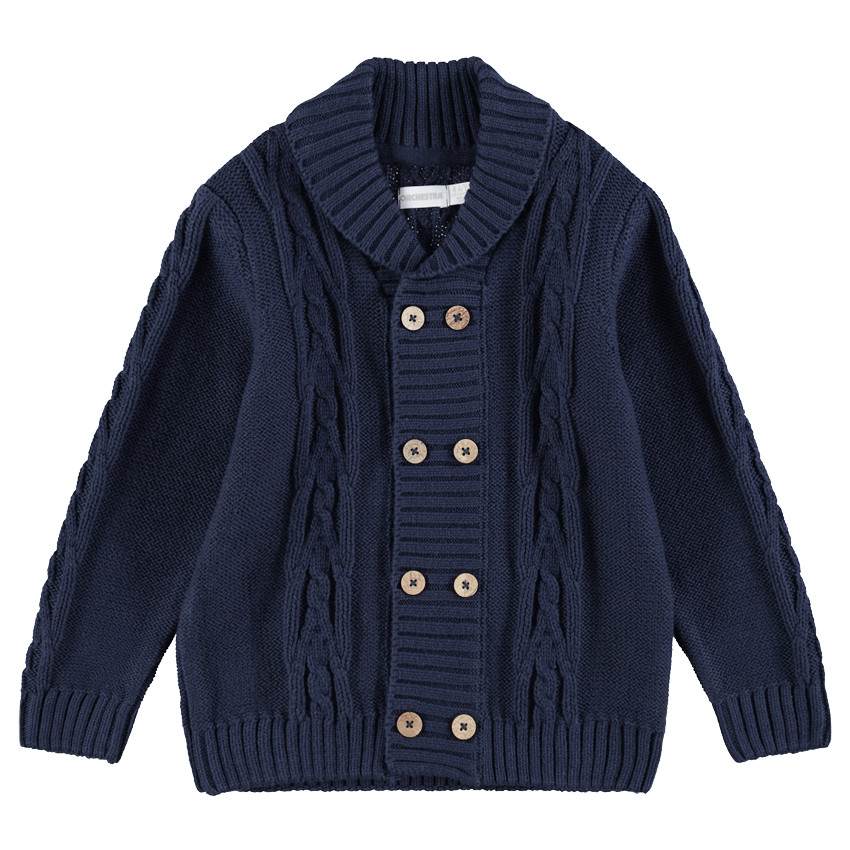 Chaqueta de punto con doble botón 