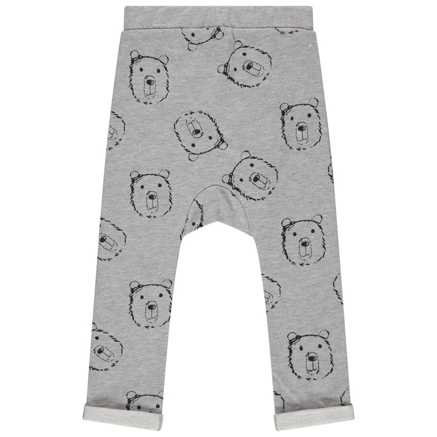Pantalon de jogging en molleton imprimé ours  Additional Pantalon de jogging en molleton imprimé ours
