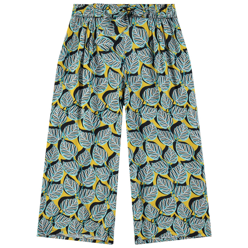 Júnior - Pantalón amplio con estampado de wax all over   Additional Júnior - Pantalón amplio con estampado de wax all over