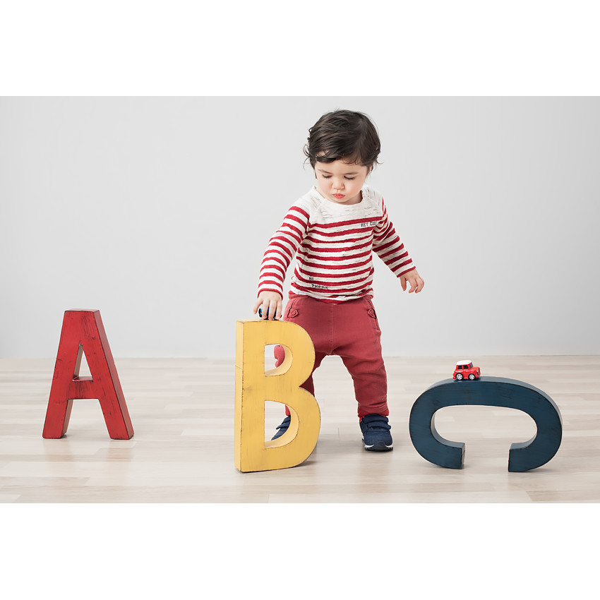 Pantalón de algodón de fantasía teñido con bolsillos ribeteados 