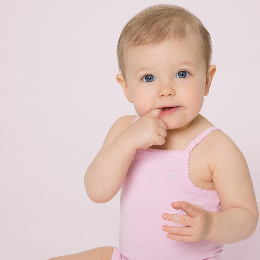 Juego de 3 pijamas de punto con tirantes finos 