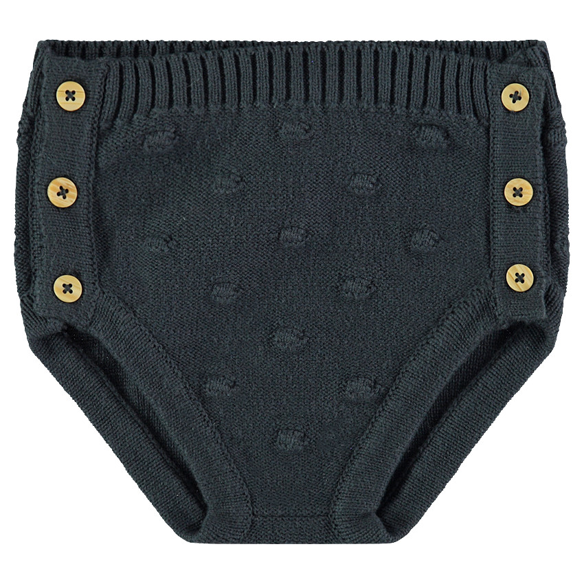 Pelele de punto con lunares de relieve 