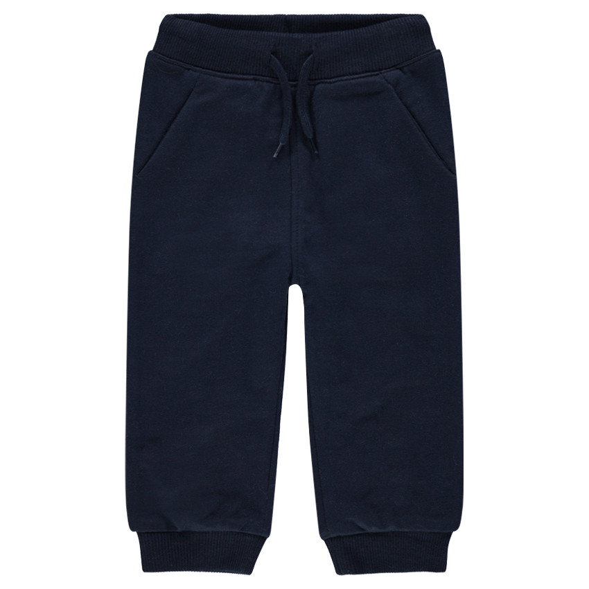 Pantalón de chándal de felpa gris jaspeada  Additional Pantalón de chándal de felpa gris jaspeada