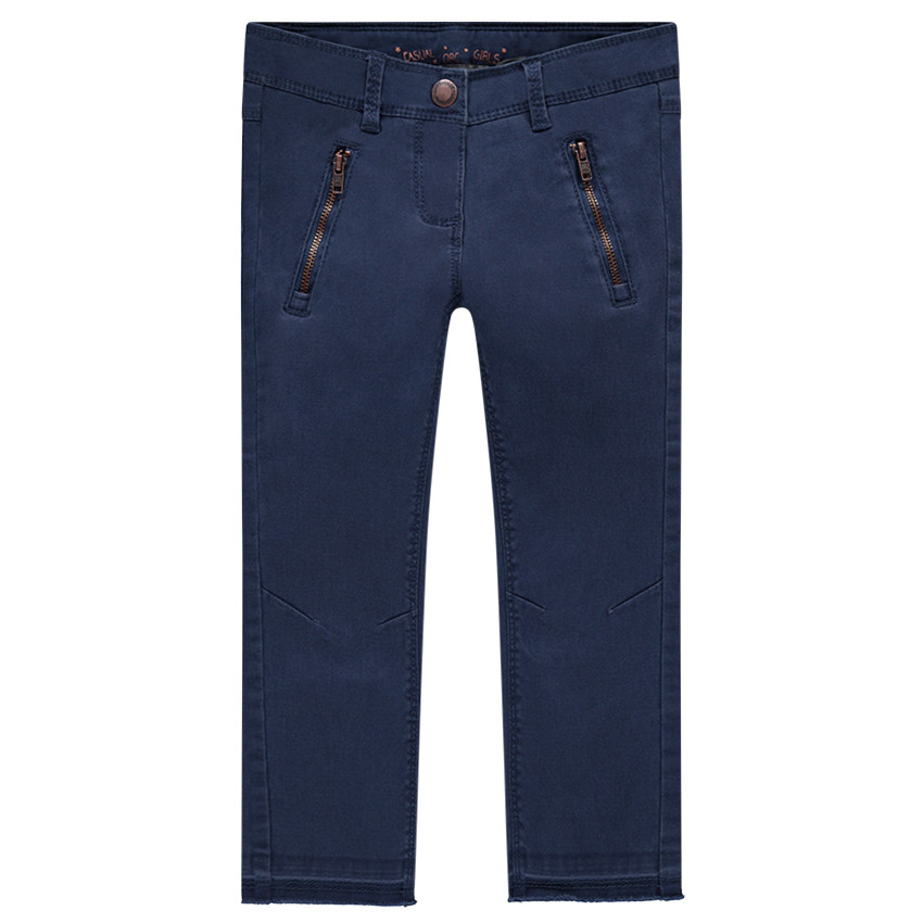 Pantalón skinny de sarga lisa  Additional Pantalón skinny de sarga lisa