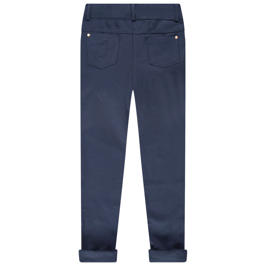 Pantalón de sarga skinny con costuras de fantasía  Additional Pantalón de sarga skinny con costuras de fantasía