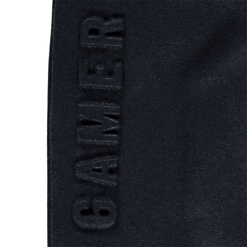 Pantalón de jogging de felpa con motivos en relieve  