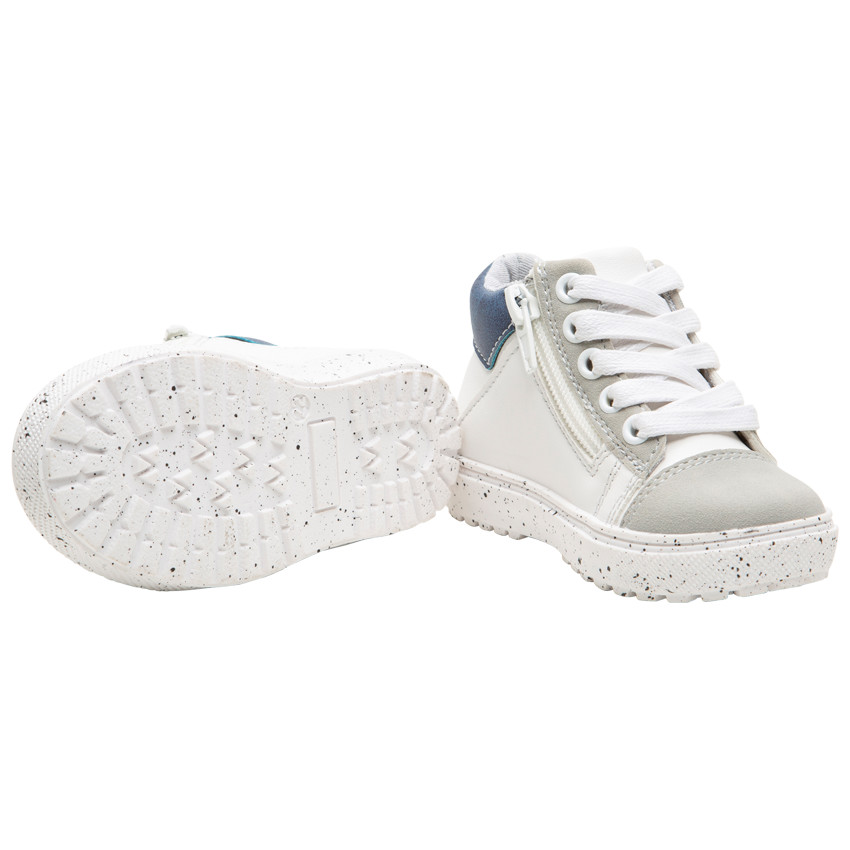 Zapatillas subidas de tela con suela de fantasía  Additional Zapatillas subidas de tela con suela de fantasía