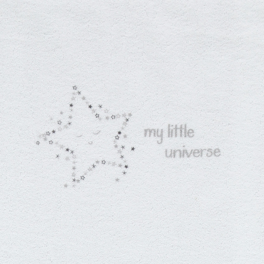 Housse matelas à langer imprimé étoile 