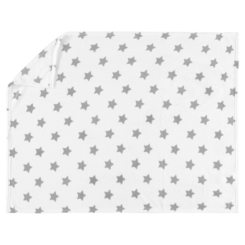 Cobija de tela sherpa estampado fantasía 