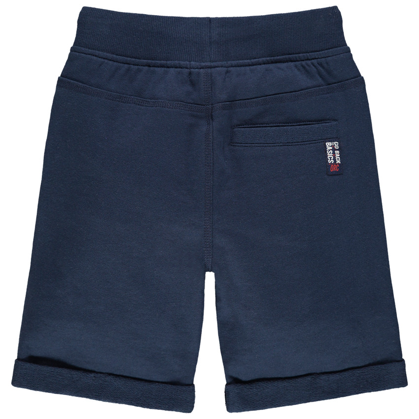 Bermudas de felpa jaspeada. 