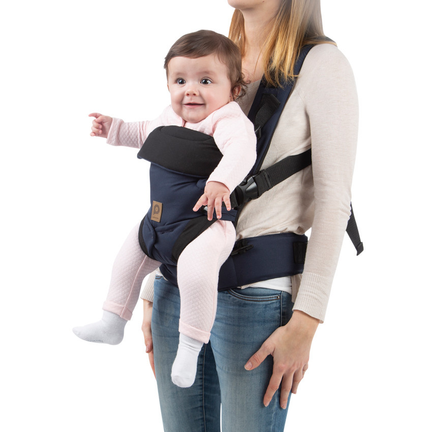 Porte-bébé Willy 4 positions - Bleu 