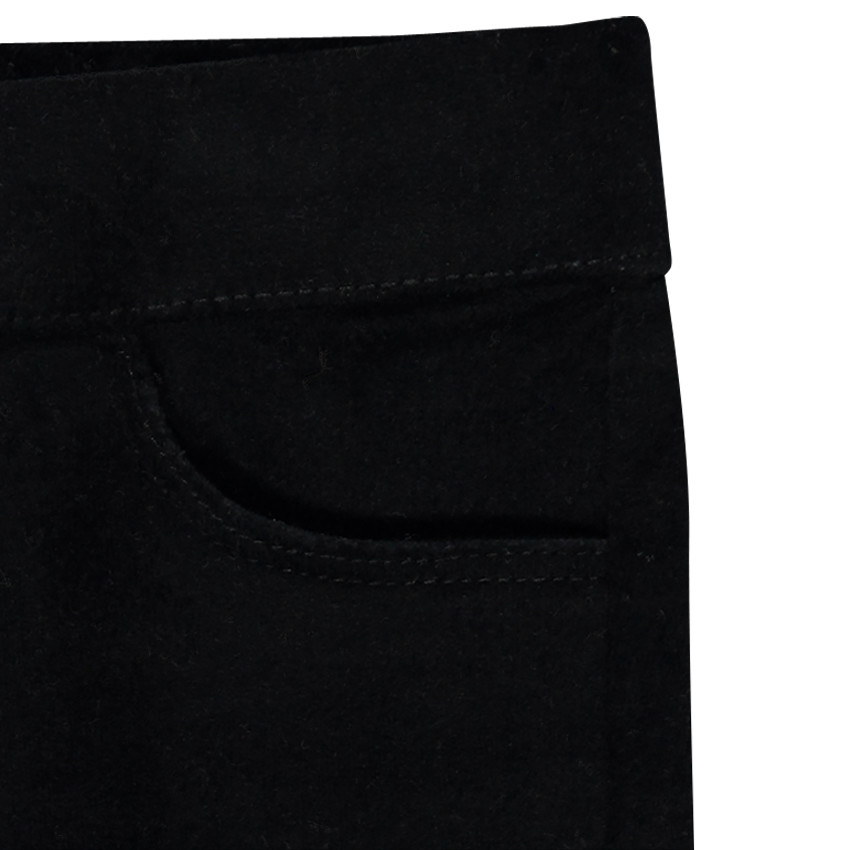 Júnior - Jeggings lisos de pana de terciopelo 