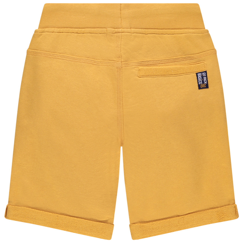 Bermudas de felpa jaspeada. 