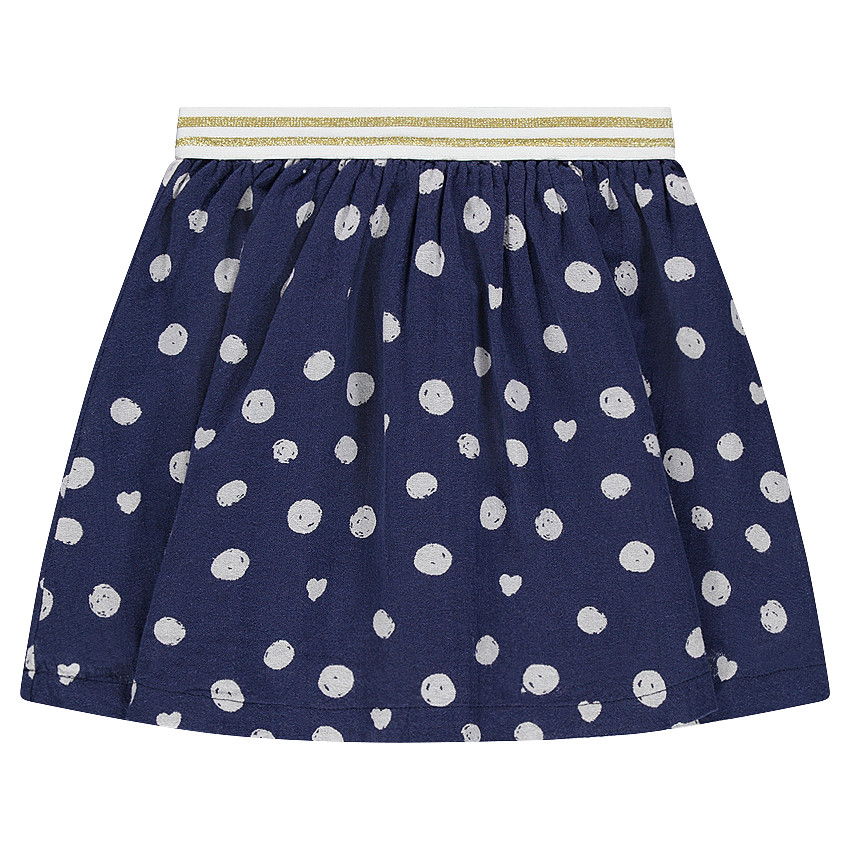 Falda estampada de fantasía  