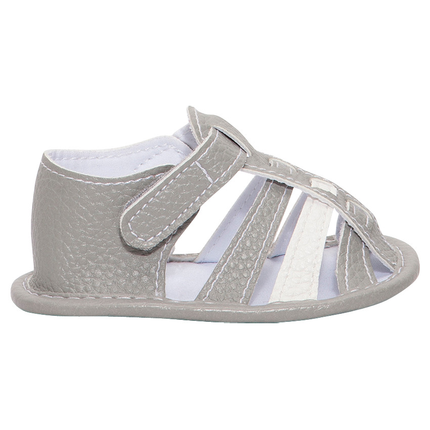 Sandalias con aspecto de piel y abertura con velcro   Additional Sandalias con aspecto de piel y abertura con velcro