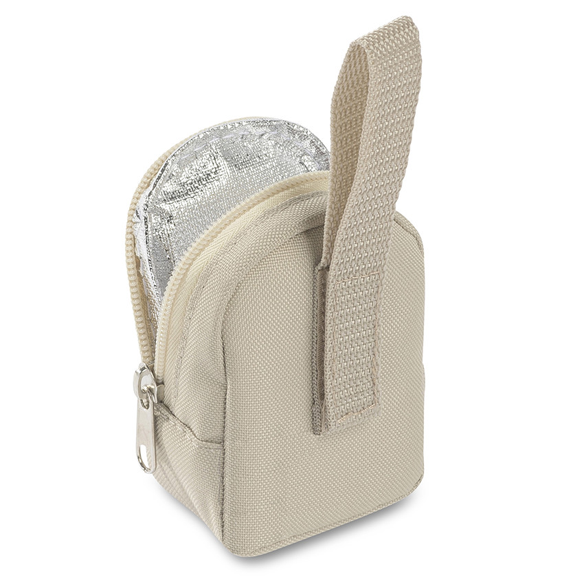 Portachupetes de viaje - Beige 