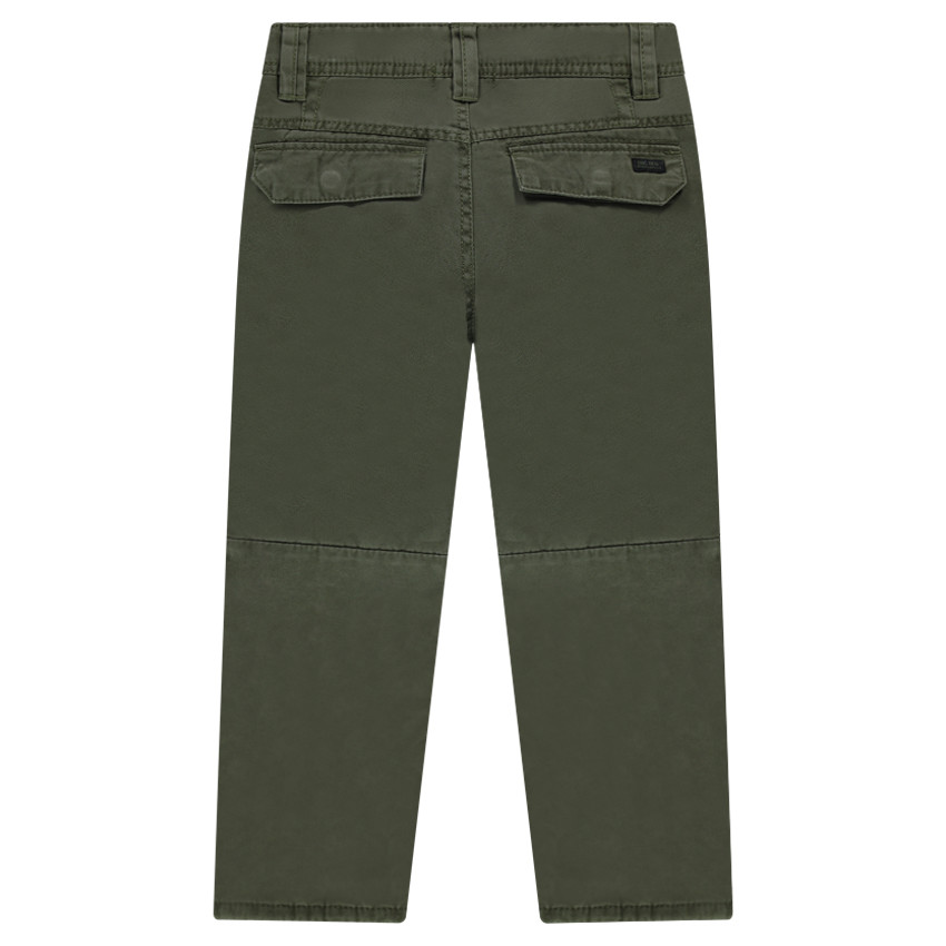 Pantalón de lona con forro de micropolar 