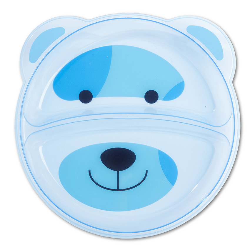 Plato con compartimentos - Oso 