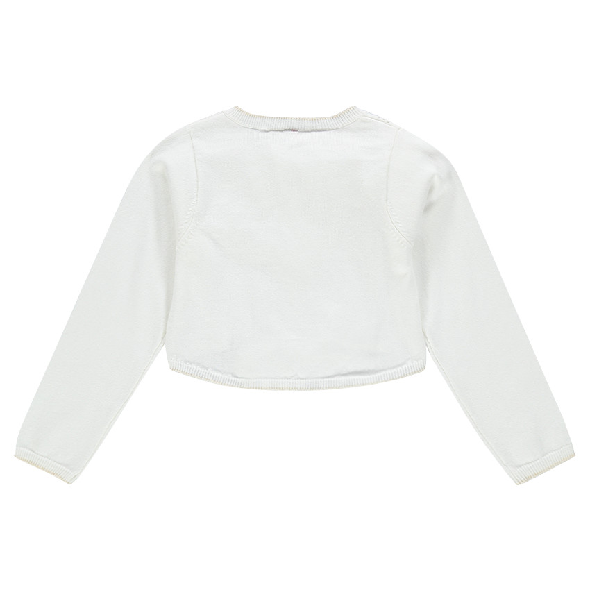 Chaqueta fina de algodón liso 