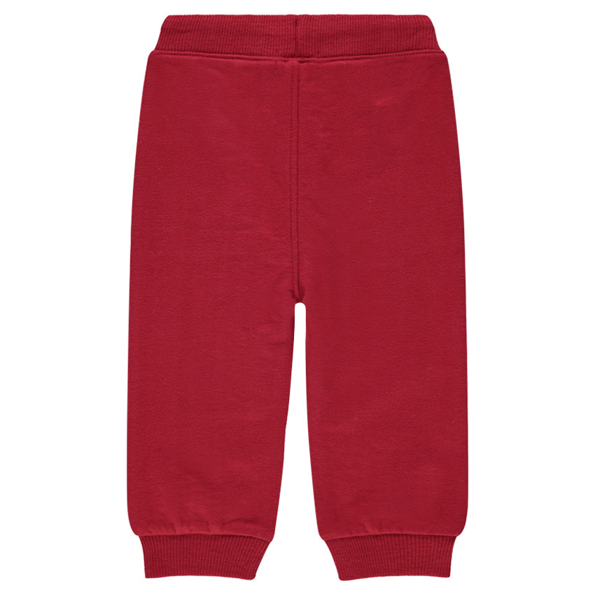 Pantalón de chándal de felpa gris jaspeada  Additional Pantalón de chándal de felpa gris jaspeada