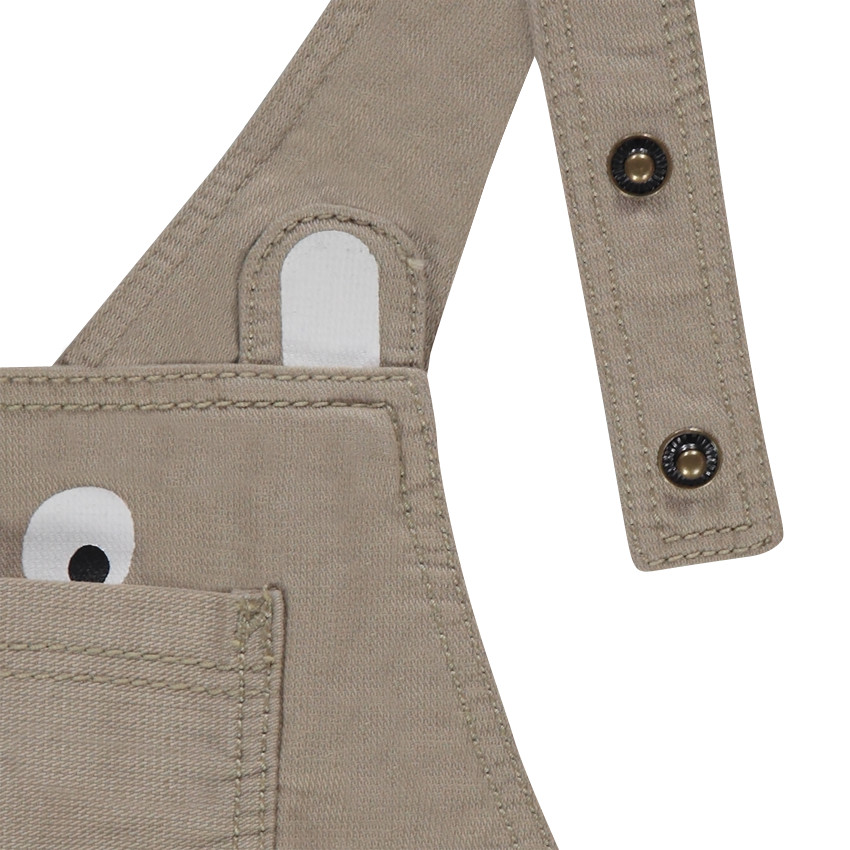 Peto de algodón de fantasía con detalles estampados 