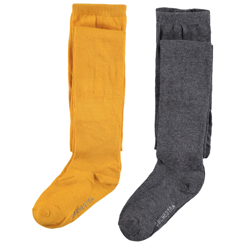 Pack de 2 medias gruesas lisas  Additional Pack de 2 medias gruesas lisas
