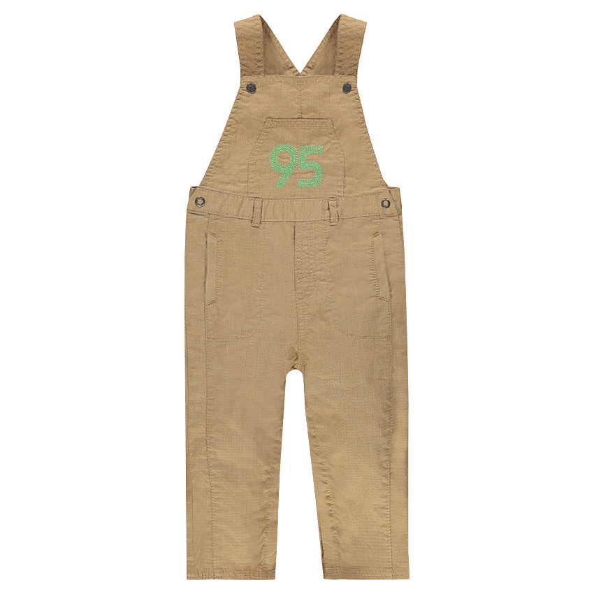 Peto de tejido antidesgarro con números bordados 