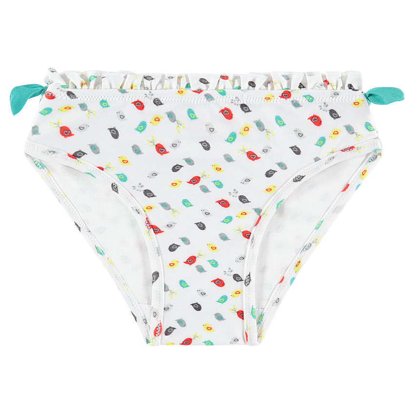 Braguita de baño estampada con lazos y volante  Additional Braguita de baño estampada con lazos y volante
