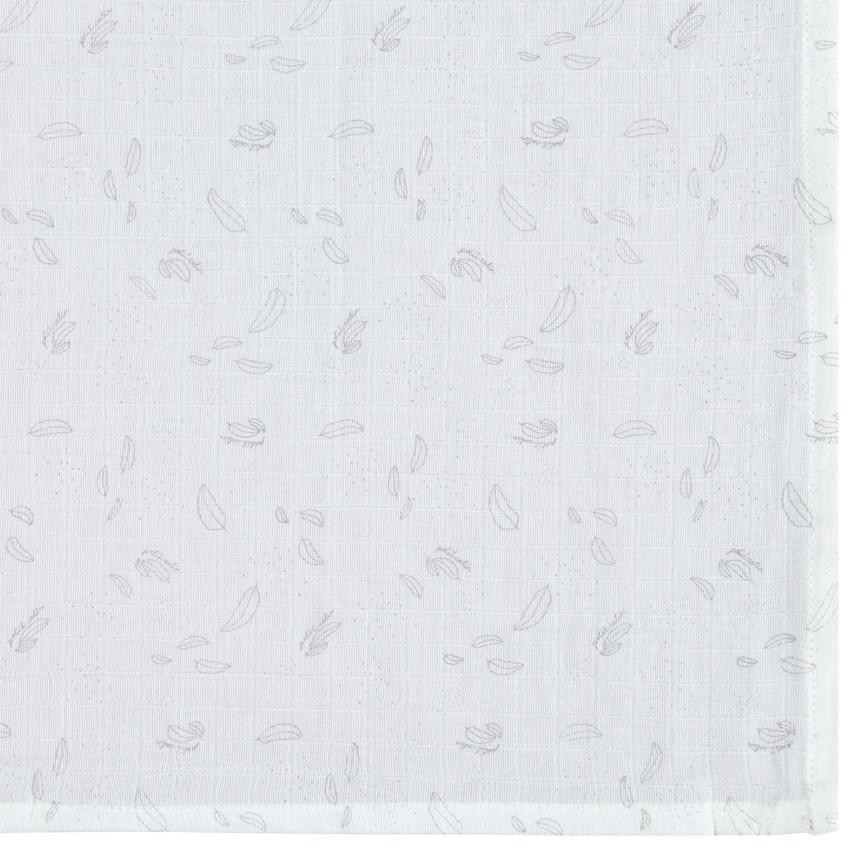 Lot de 3 langes en coton bio à motifs fantaisie 