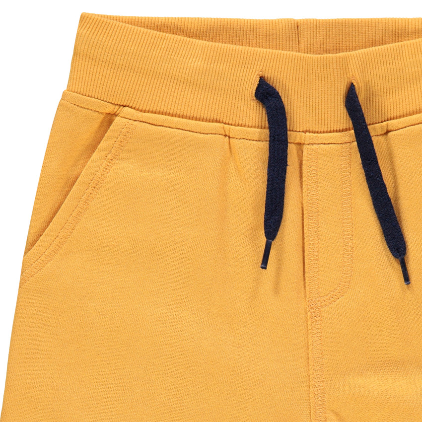 Bermudas de felpa jaspeada. 