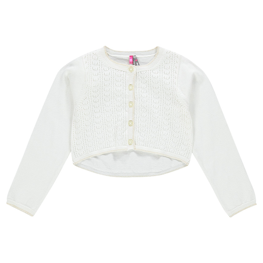 Chaqueta fina de algodón liso 