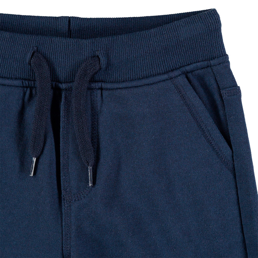 Bermudas de felpa jaspeada. 
