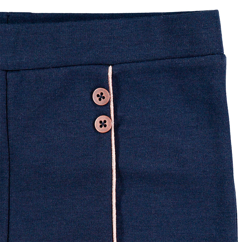 Júnior - Legging de punto milano con botones de fantasía  Additional Júnior - Legging de punto milano con botones de fantasía
