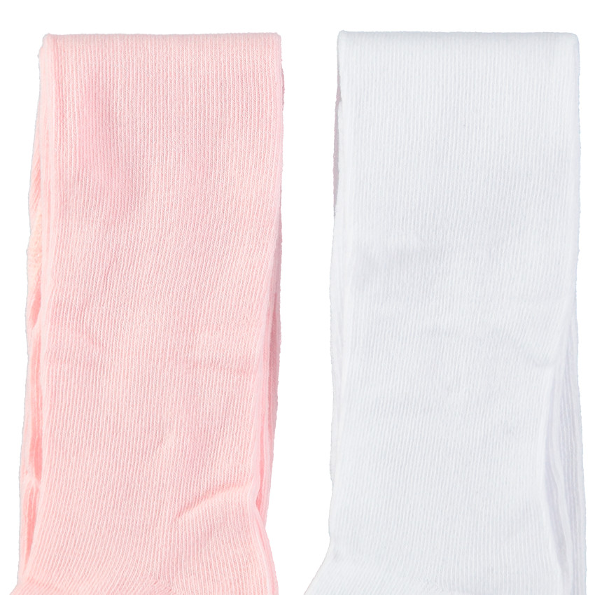 Pack de 2 medias gruesas rojas/gris jaspeado 