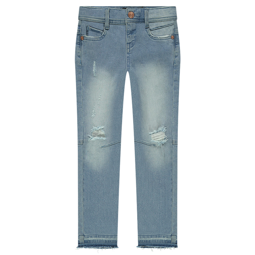 Vaqueros skinny efecto gastado 