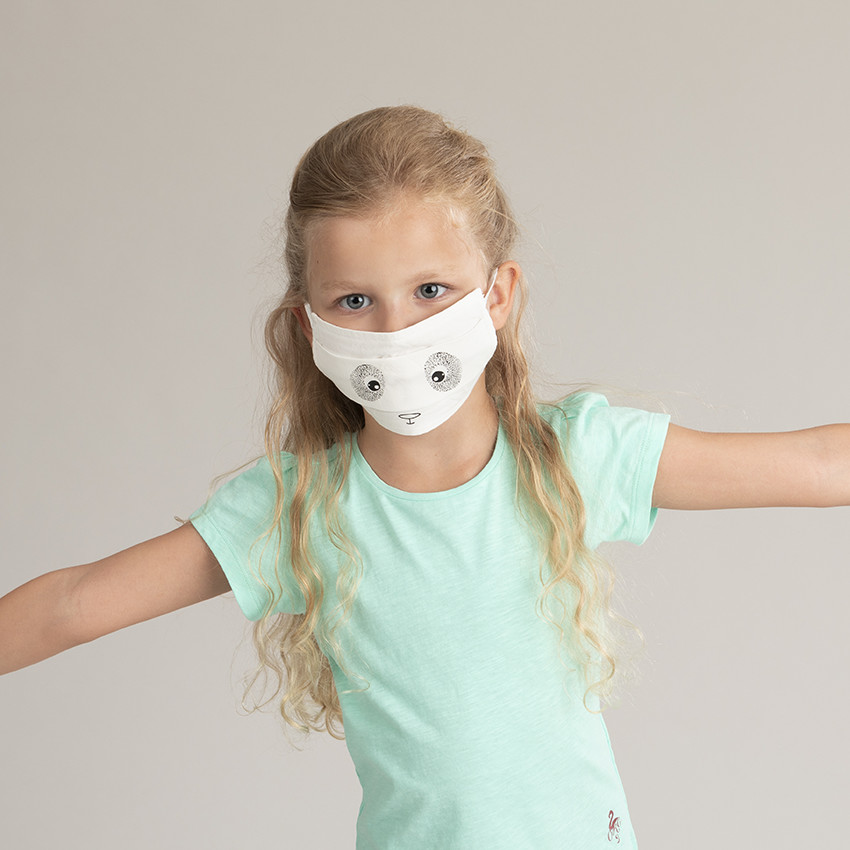 Lote de 2 Mascarillas de tela niño 