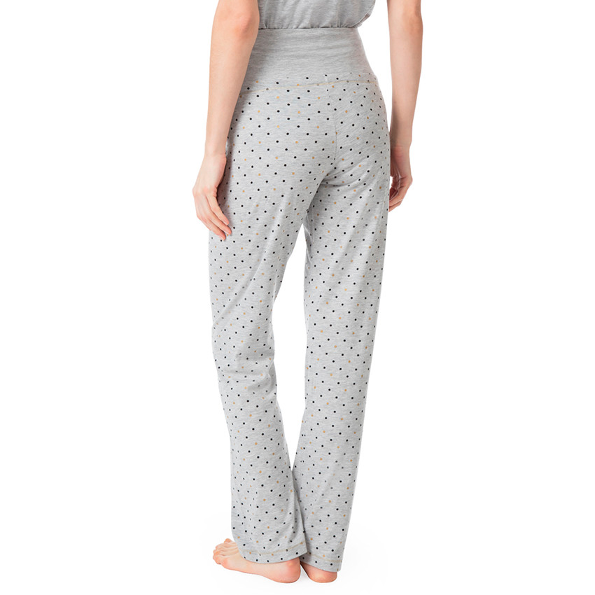 Pantalón homewear de embarazada estampado all-over 