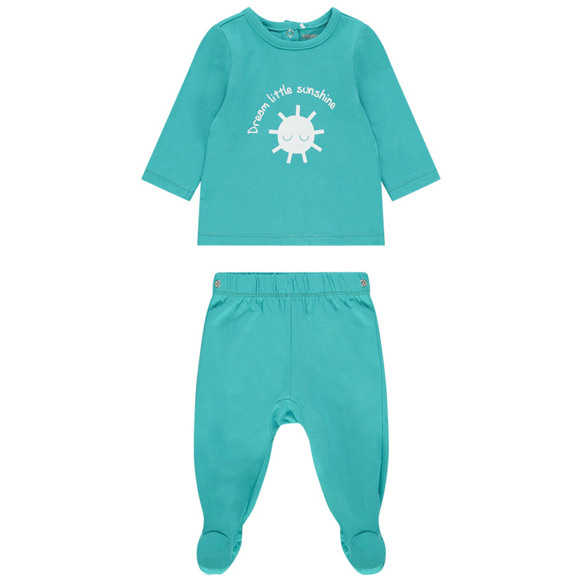 Pijama de jersey estampado  sol 