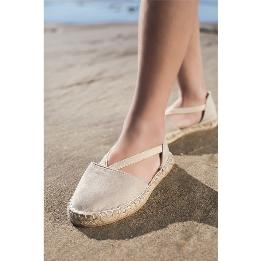 Espadrilles ajourées efecto piel de melocotón del 28 al 38  Additional Espadrilles ajourées efecto piel de melocotón del 28 al 38
