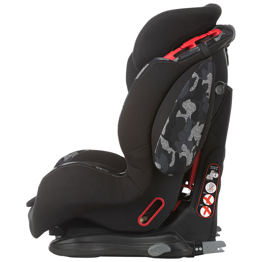 Silla de auto isofix Pepper grupo 1/2/3 - Camuflaje 