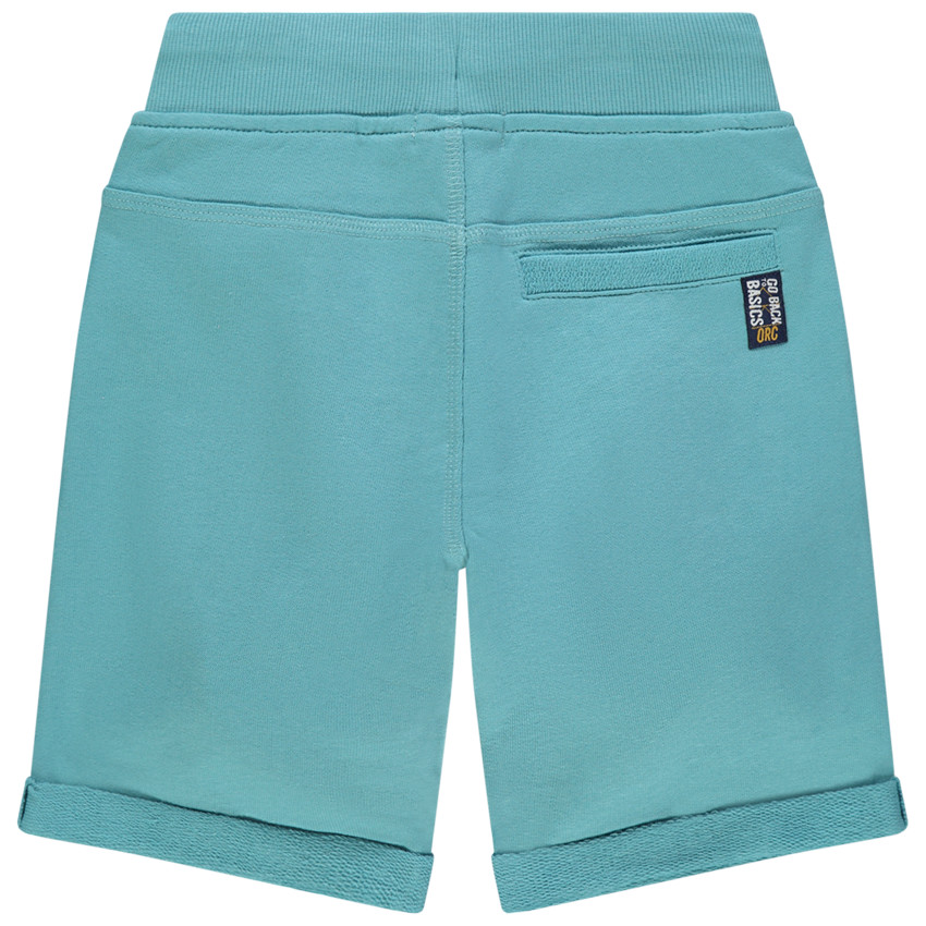 Bermudas de felpa jaspeada. 