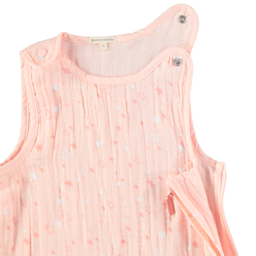 Saco de dormir sin mangas  con estrellas all-over 