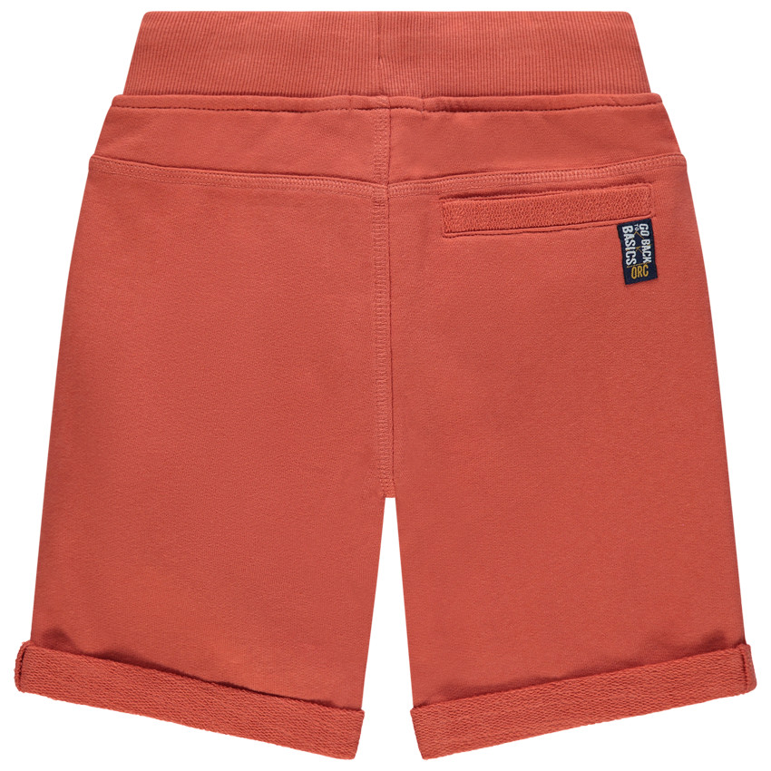 Bermudas de felpa jaspeada. 
