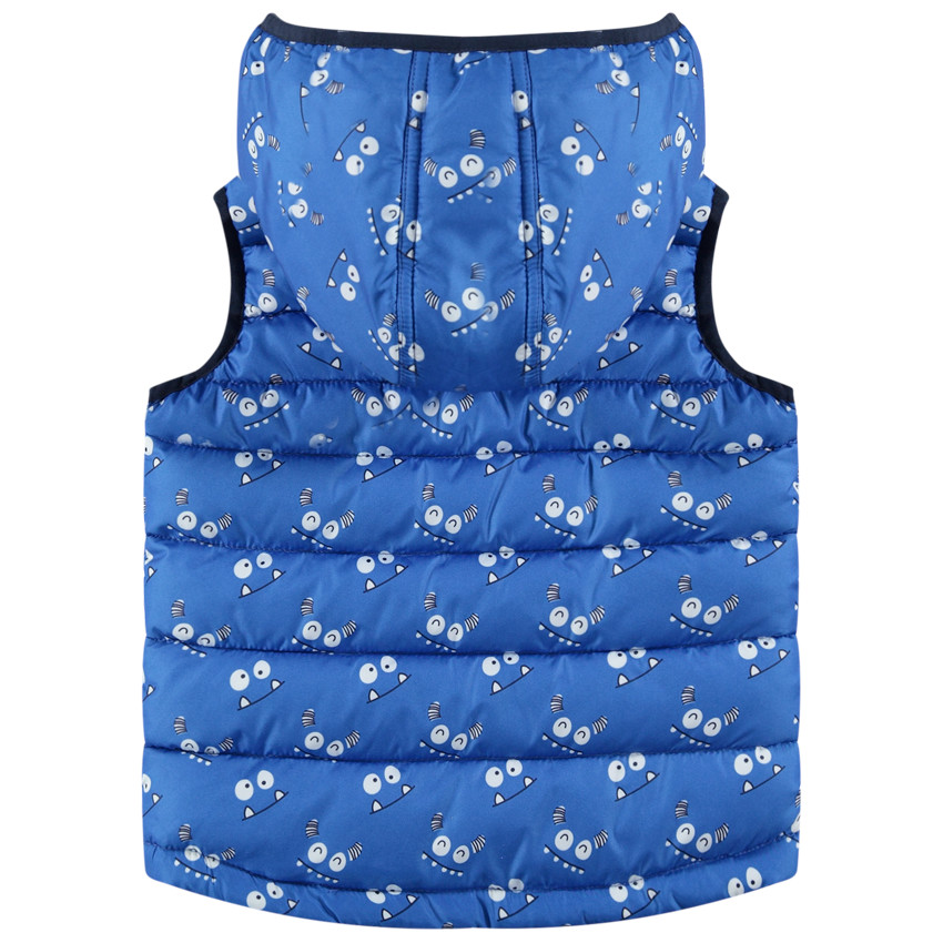 Chaleco anorak con monstruos all over  Additional Chaleco anorak con monstruos all over
