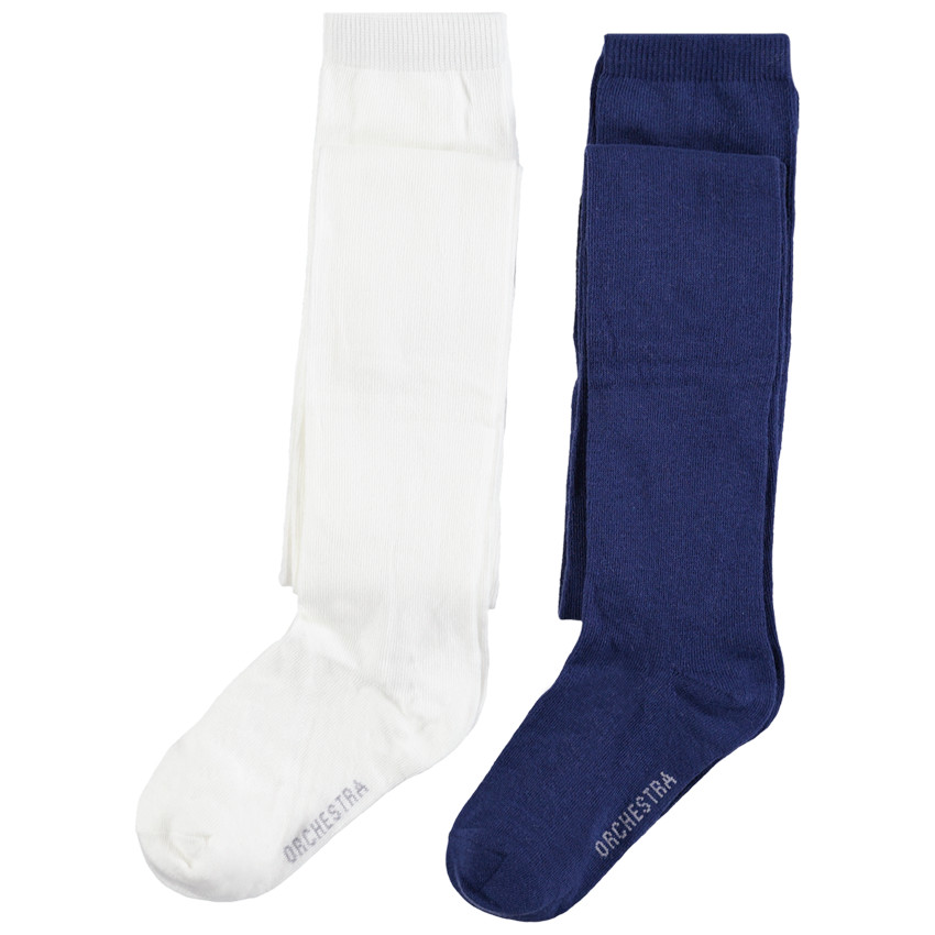 Pack de 2 medias gruesas lisas  Additional Pack de 2 medias gruesas lisas