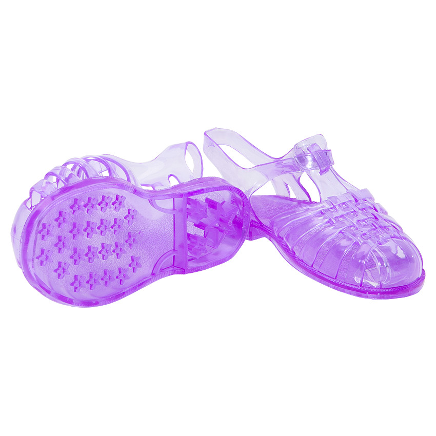 Sandalias de playa violetas transparentes  Additional Sandalias de playa violetas transparentes