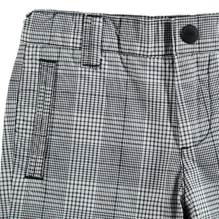 Bermudas de cuadros con Príncipe de Gales all over 