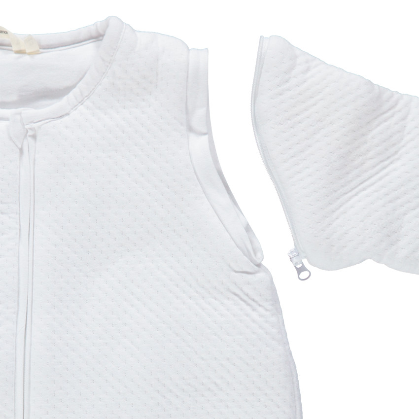 Saco con mangas amovibles y estampado animales del bosque 