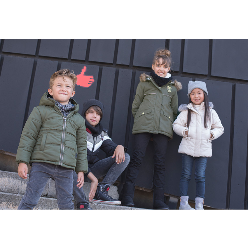 Pantalón de pana fina gris 