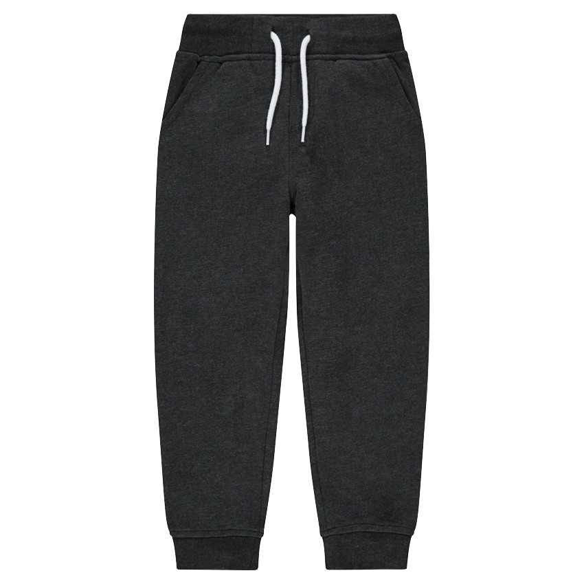 Pantalón de chándal de felpa jaspeada 